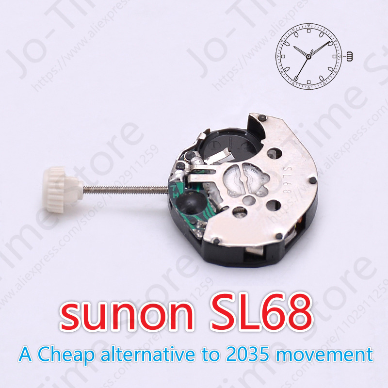 Watch Movement Rotor - Sunon Sl68 Quartz Watch Movement Cheap