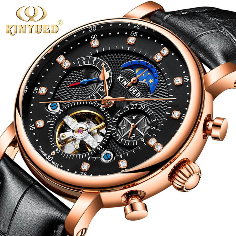Rolex Watch Daytona - Luxury Brand KINYUED Automatic Mechanical Men