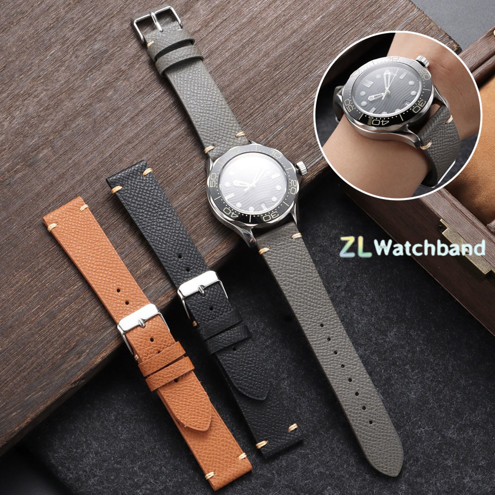 Omega Watches Smartwatch - 18mm 19mm 20mm 22mm Palm Grain