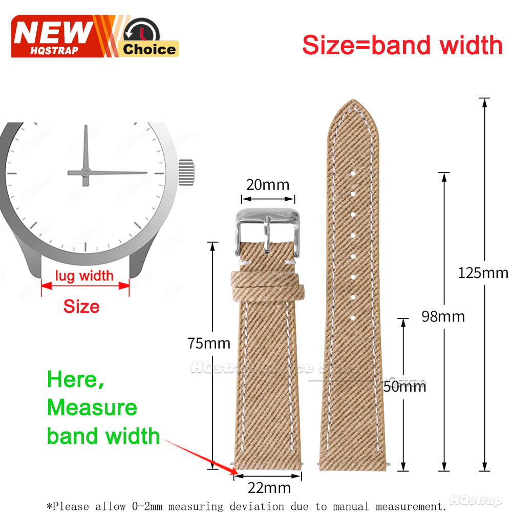 Nylon Denim Fabric Watch Strap - đánh giá và giá Omega Watches Smartwatch