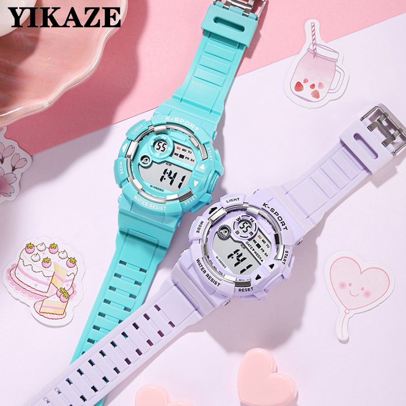 YIKAZE Kids Watches Fashion Lu - đánh giá và giá Smartwatch Digital Watches For Kid Girl