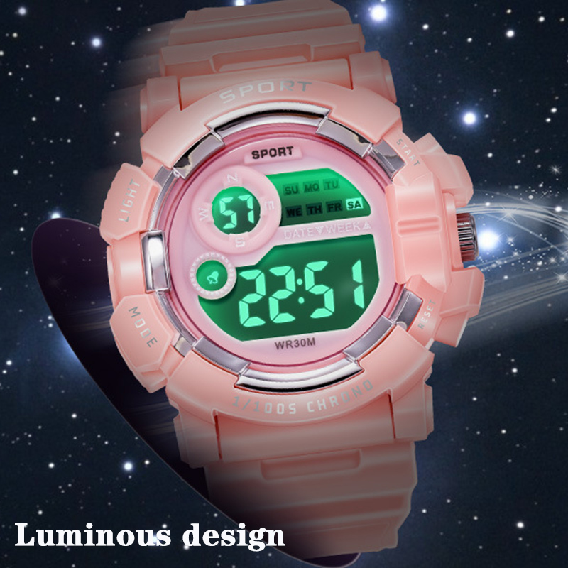 YIKAZE Kids Watches Fashion Lu - đánh giá và giá Smartwatch Digital Watches For Kid Girl