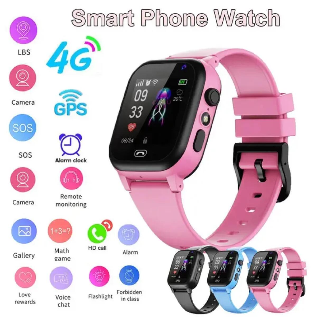 Kids Smart Watch 4G Multifunct - đánh giá và giá Smartwatch Watches For Kids With Gps
