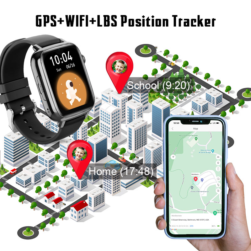 Wonlex KT34 Children's Smart W - đánh giá và giá Smartwatch Watches For Kids With Gps