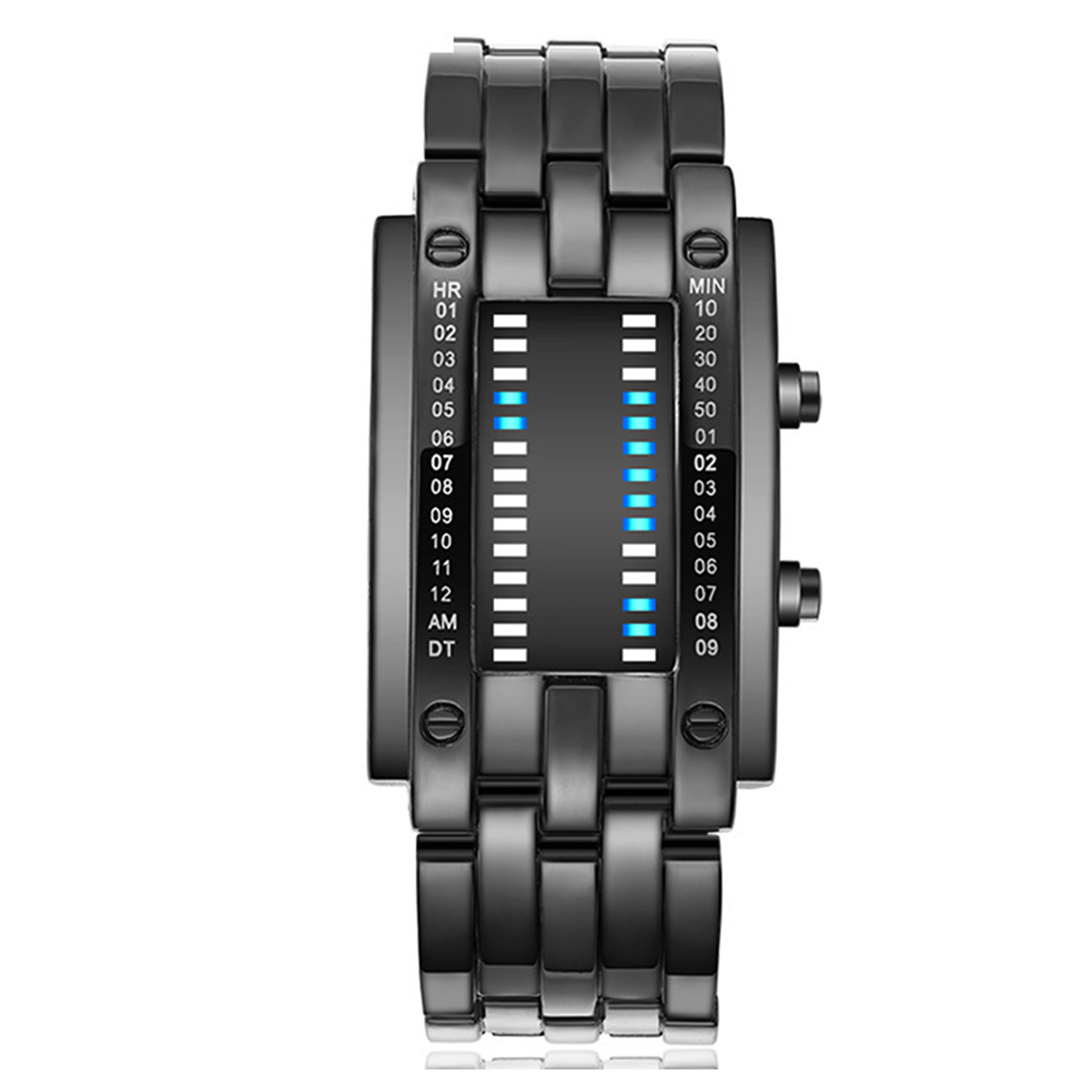 Premium Binary Matrix Blue LED - đánh giá và giá Smartwatch Premium Watches For Women