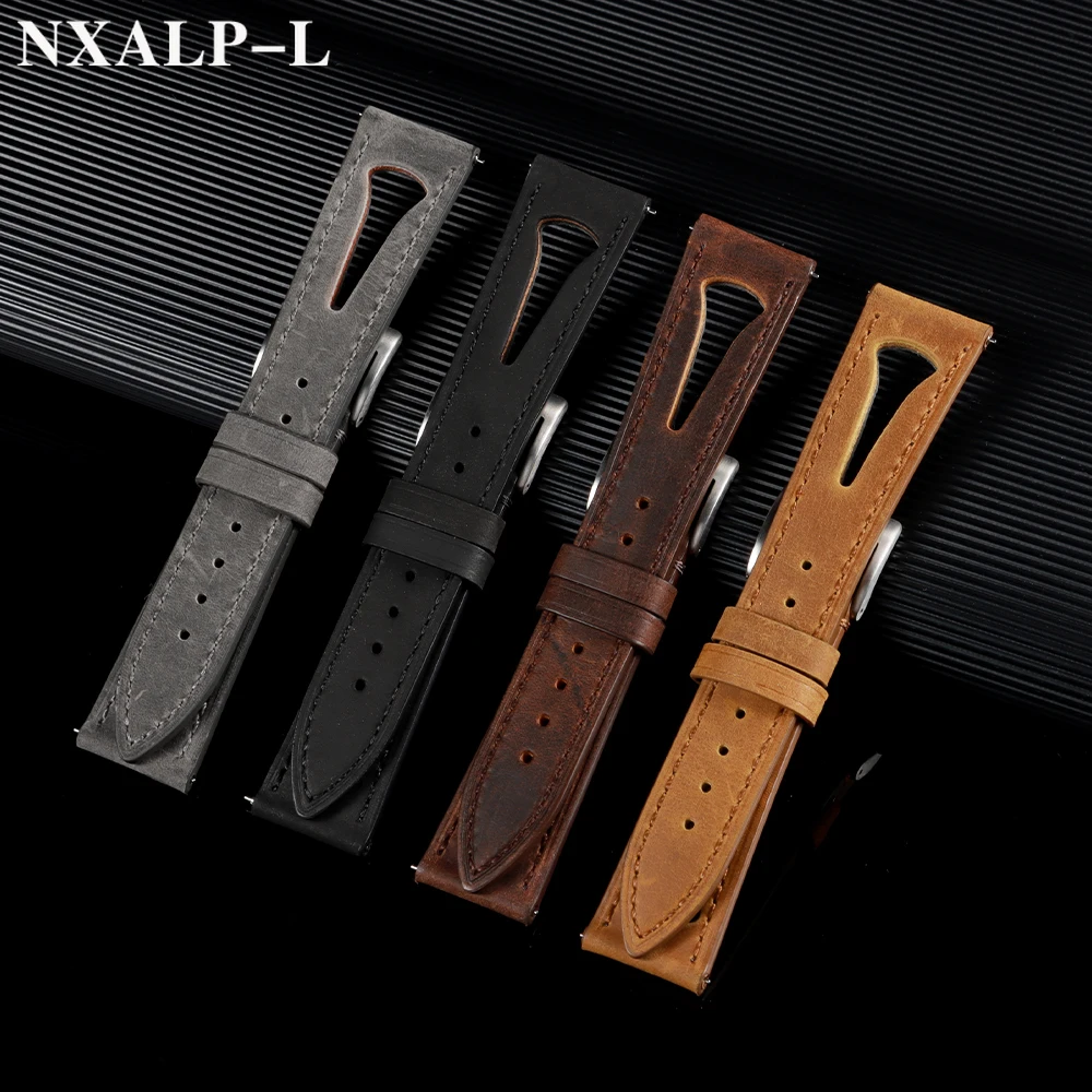 Cowhide Watch Band 20mm 21mm 2 - đánh giá và giá Omega Watches Smartwatch