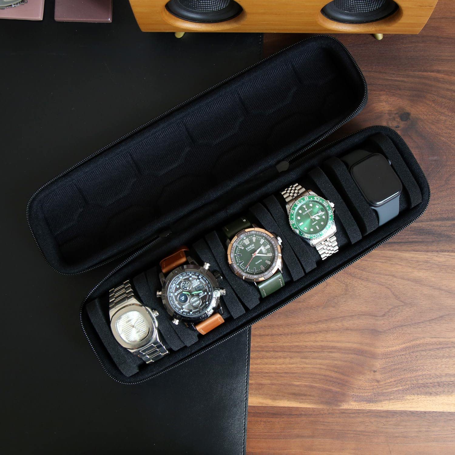 Watch Box Organizer For Men or - đánh giá và giá Smartwatch Watches Smart