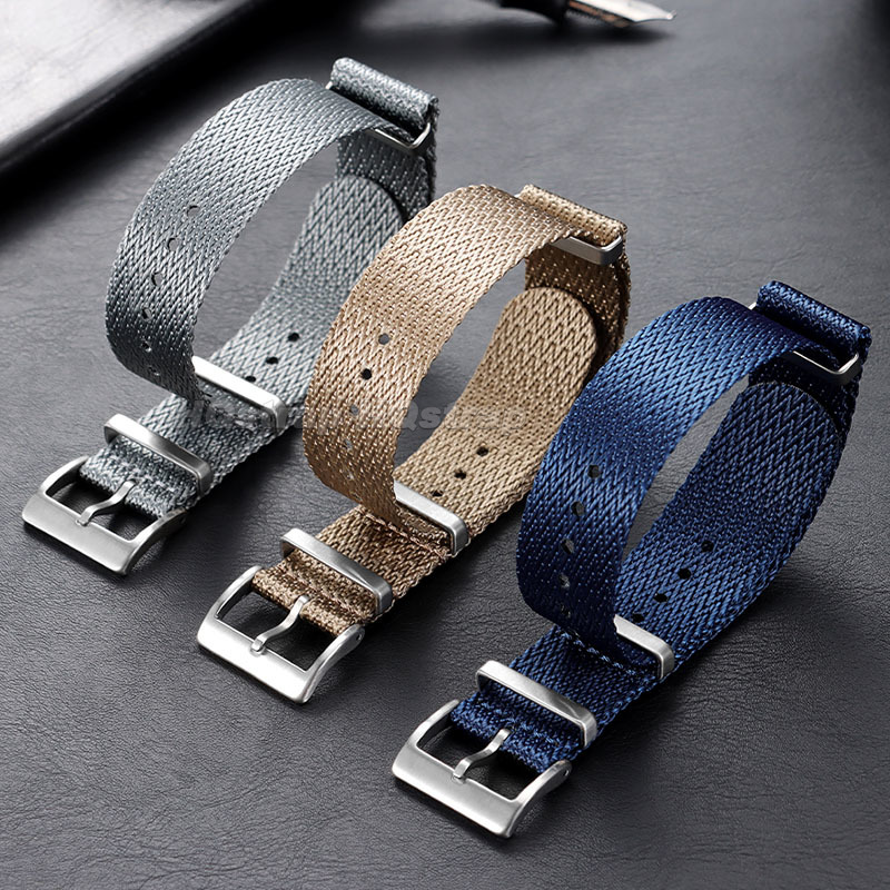 Canvas Nylon Watch Band 18mm 2 - đánh giá và giá Omega Watches Smartwatch