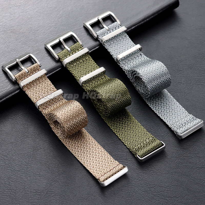 Canvas Nylon Watch Band 18mm 2 - đánh giá và giá Omega Watches Smartwatch