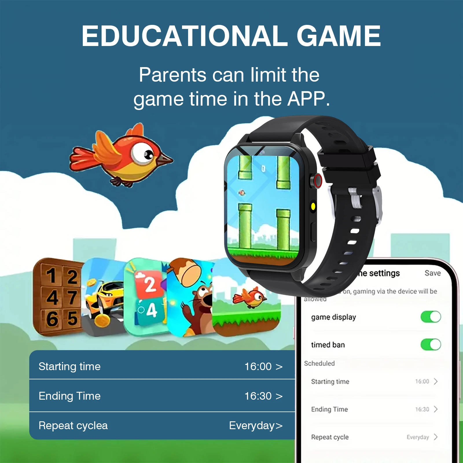 Kids′s Smart Watch 18 Games Ca - đánh giá và giá Smartwatch Watches For Kid Girl