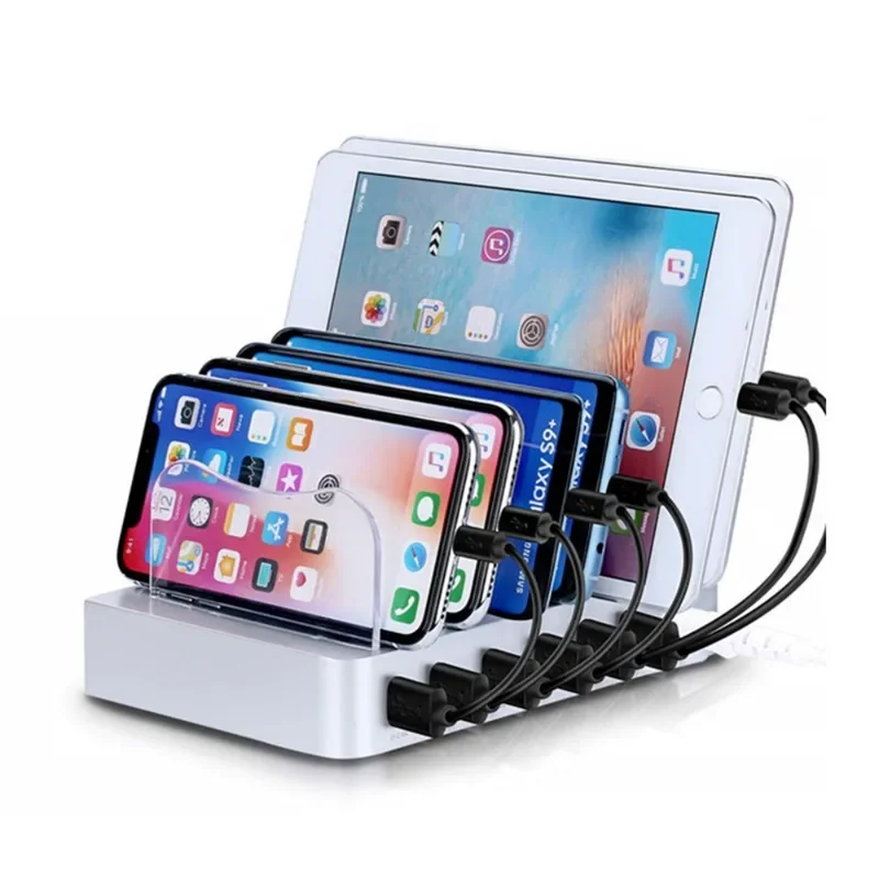 6USB desktop phone holder, sma - đánh giá và giá Smartwatch Watches Smart