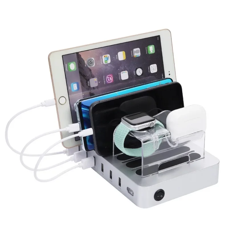 6USB desktop phone holder, sma - đánh giá và giá Smartwatch Watches Smart